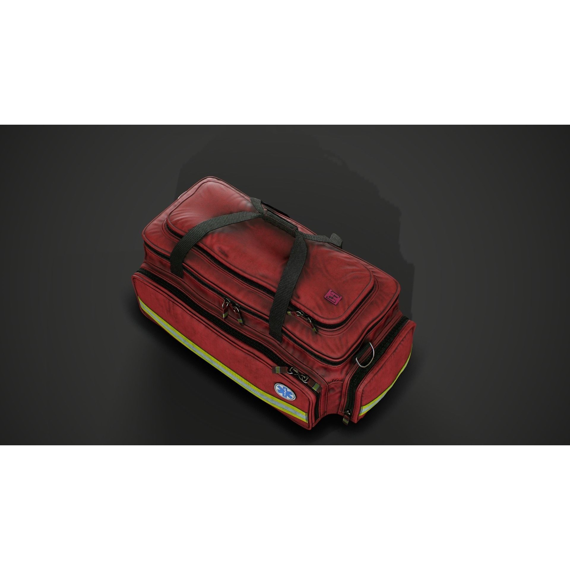 Medical Bag - Low-Poly Game-Ready 3D Model - View 7