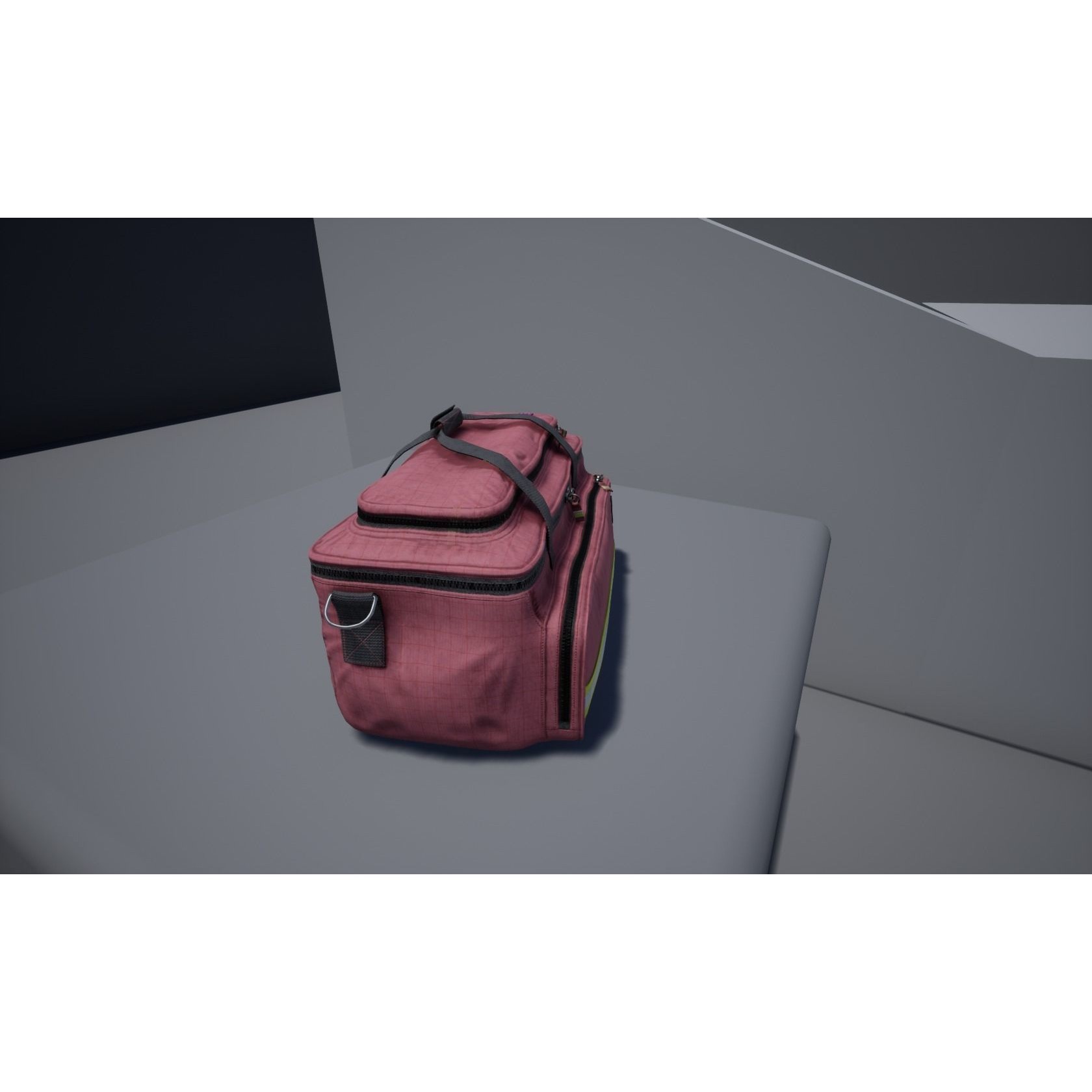 Medical Bag - Low-Poly Game-Ready 3D Model - View 9