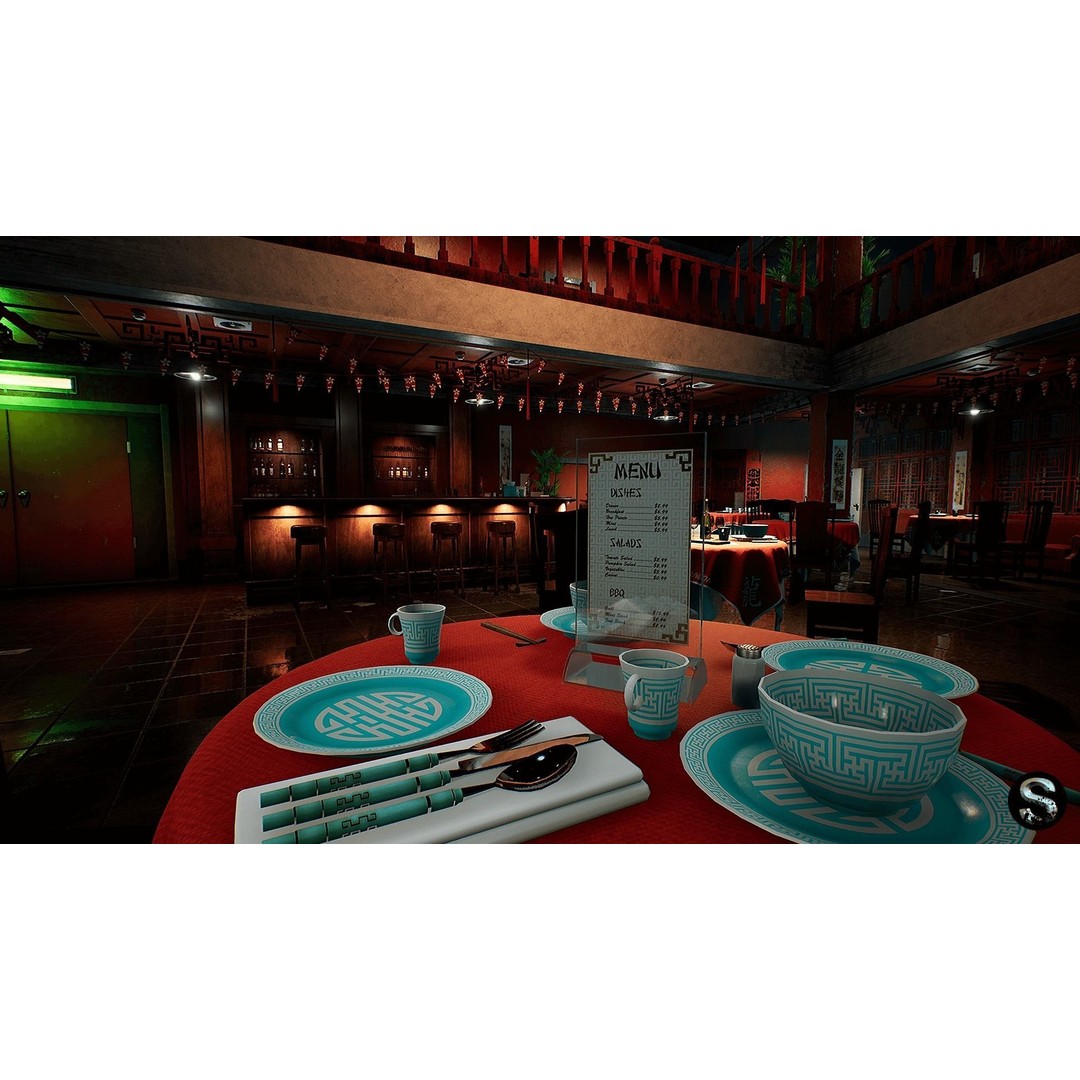 Asia Restaurant 3D Model – Low Poly Game Asset for Unreal Engine - View 5