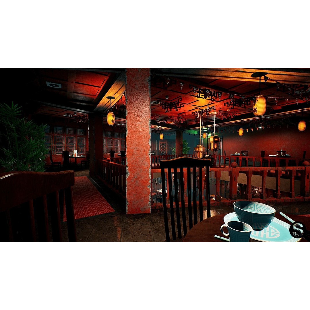Asia Restaurant 3D Model – Low Poly Game Asset for Unreal Engine - View 7