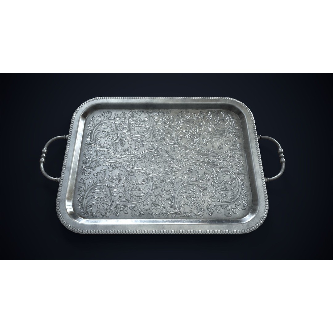 Vintage Metal Utensils 3D Model – Low Poly Game Ready Set for Unity & UE - View 7