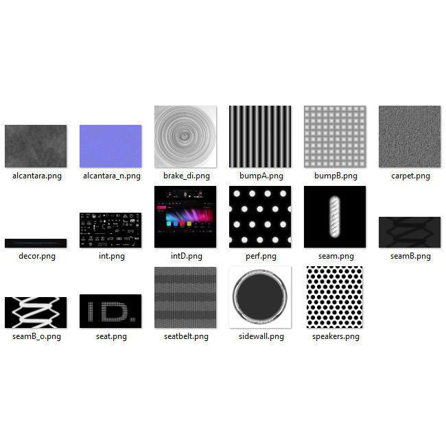 Volkswagen ID7 2024 3D Model – High Poly Car Asset, FBX, OBJ, Blender