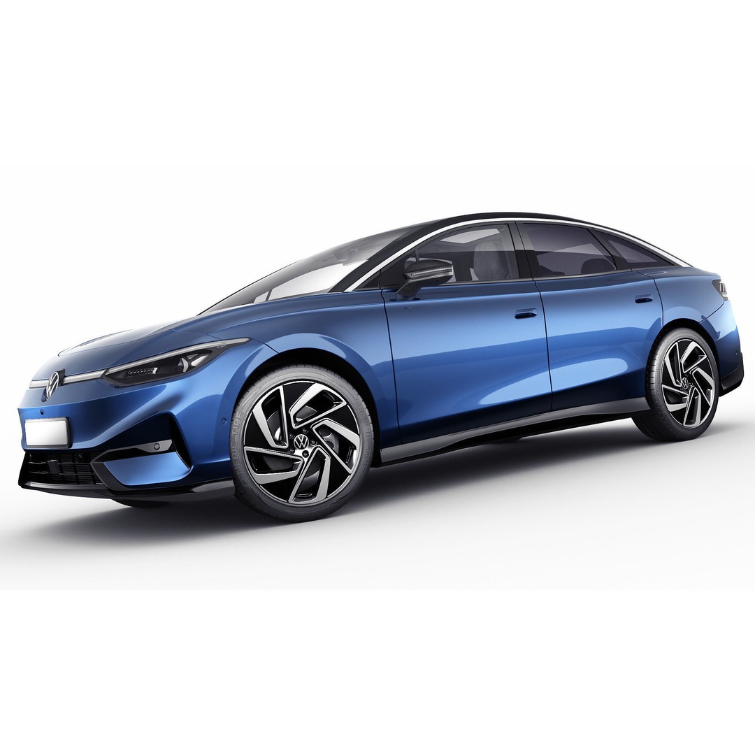 Volkswagen ID7 2024 3D Model – High Poly Car Asset, FBX, OBJ, Blender - View 15