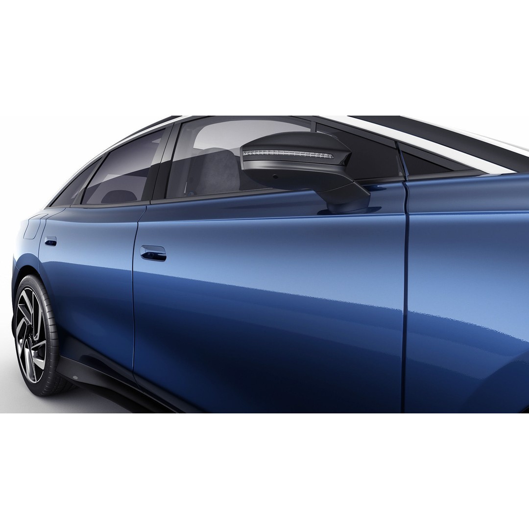 Volkswagen ID7 2024 3D Model – High Poly Car Asset, FBX, OBJ, Blender - View 18