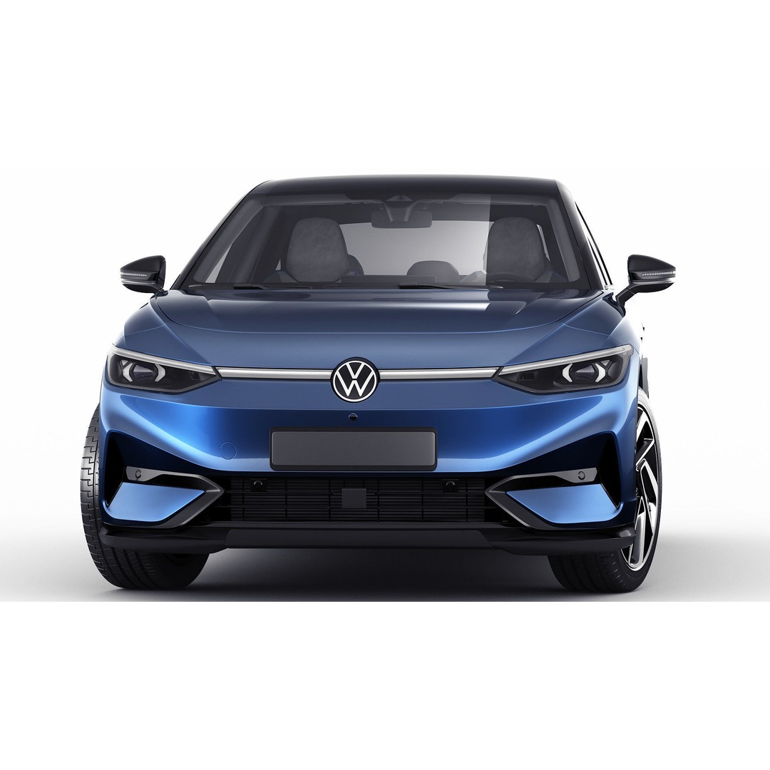 Volkswagen ID7 2024 3D Model – High Poly Car Asset, FBX, OBJ, Blender - View 19