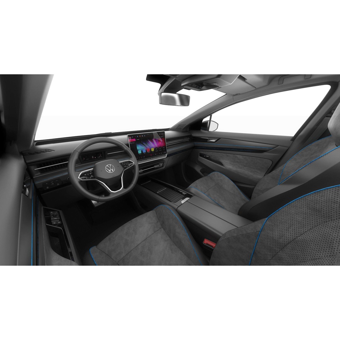 Volkswagen ID7 2024 3D Model – High Poly Car Asset, FBX, OBJ, Blender - View 22