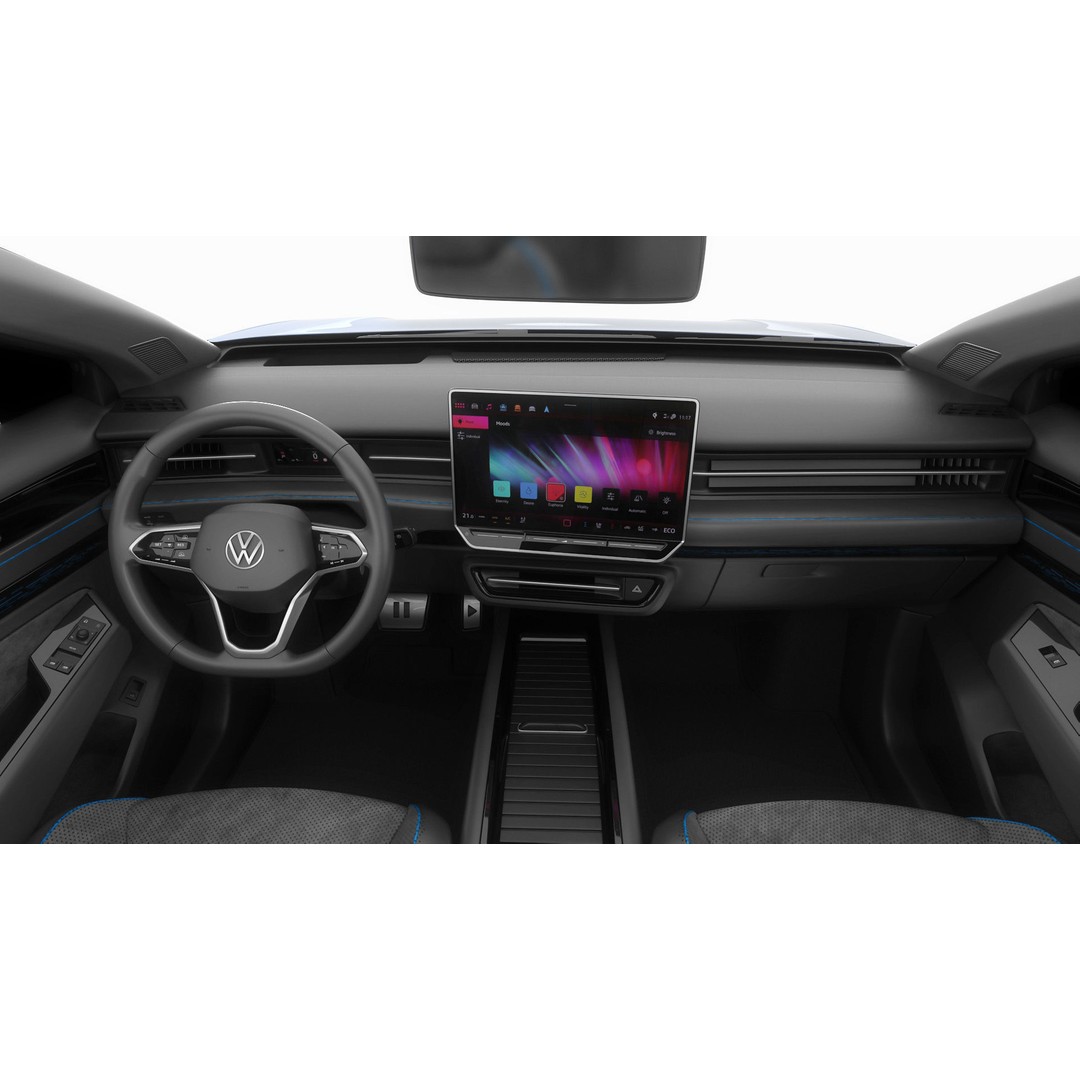 Volkswagen ID7 2024 3D Model – High Poly Car Asset, FBX, OBJ, Blender - View 24