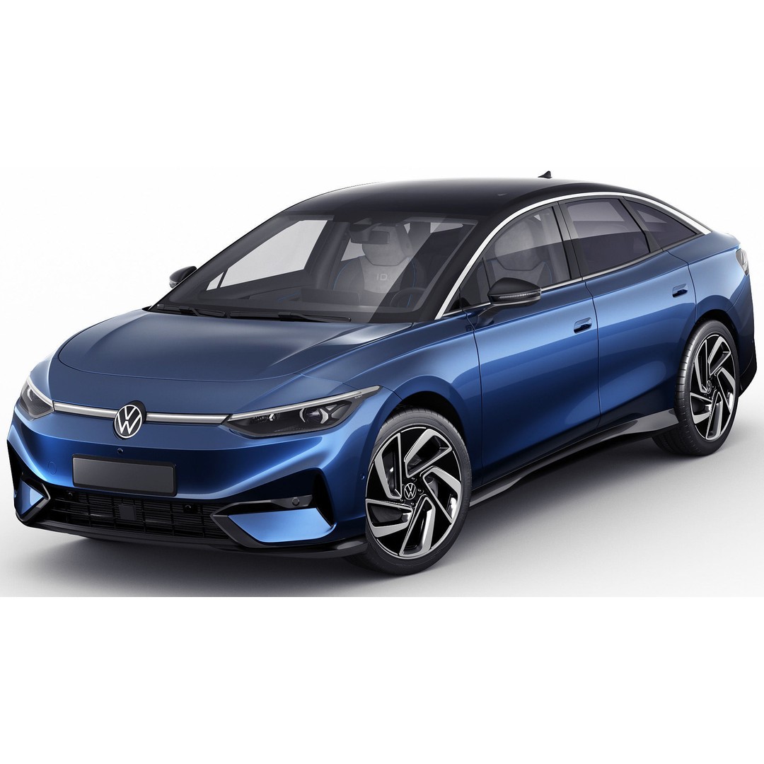 Volkswagen ID7 2024 3D Model – High Poly Car Asset, FBX, OBJ, Blender - View 3