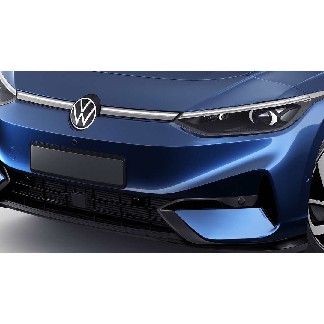 Volkswagen ID7 2024 3D Model – High Poly Car Asset, FBX, OBJ, Blender - View 9