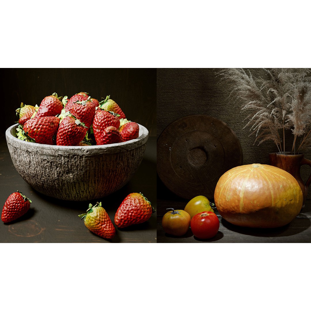 Fruit Food Collection 3D Model – High Poly Interior Assets, FBX - View 5