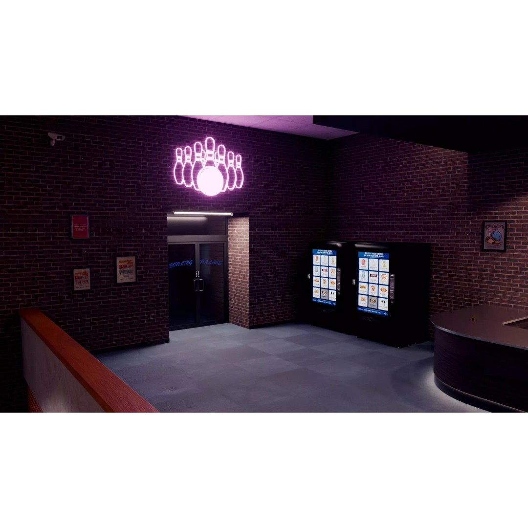 Bowling Alley 3D Model – High-Quality Blender Environment for Games - View 14