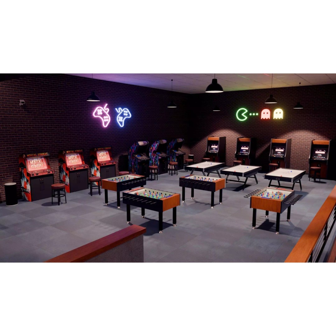 Bowling Alley 3D Model – High-Quality Blender Environment for Games - View 8