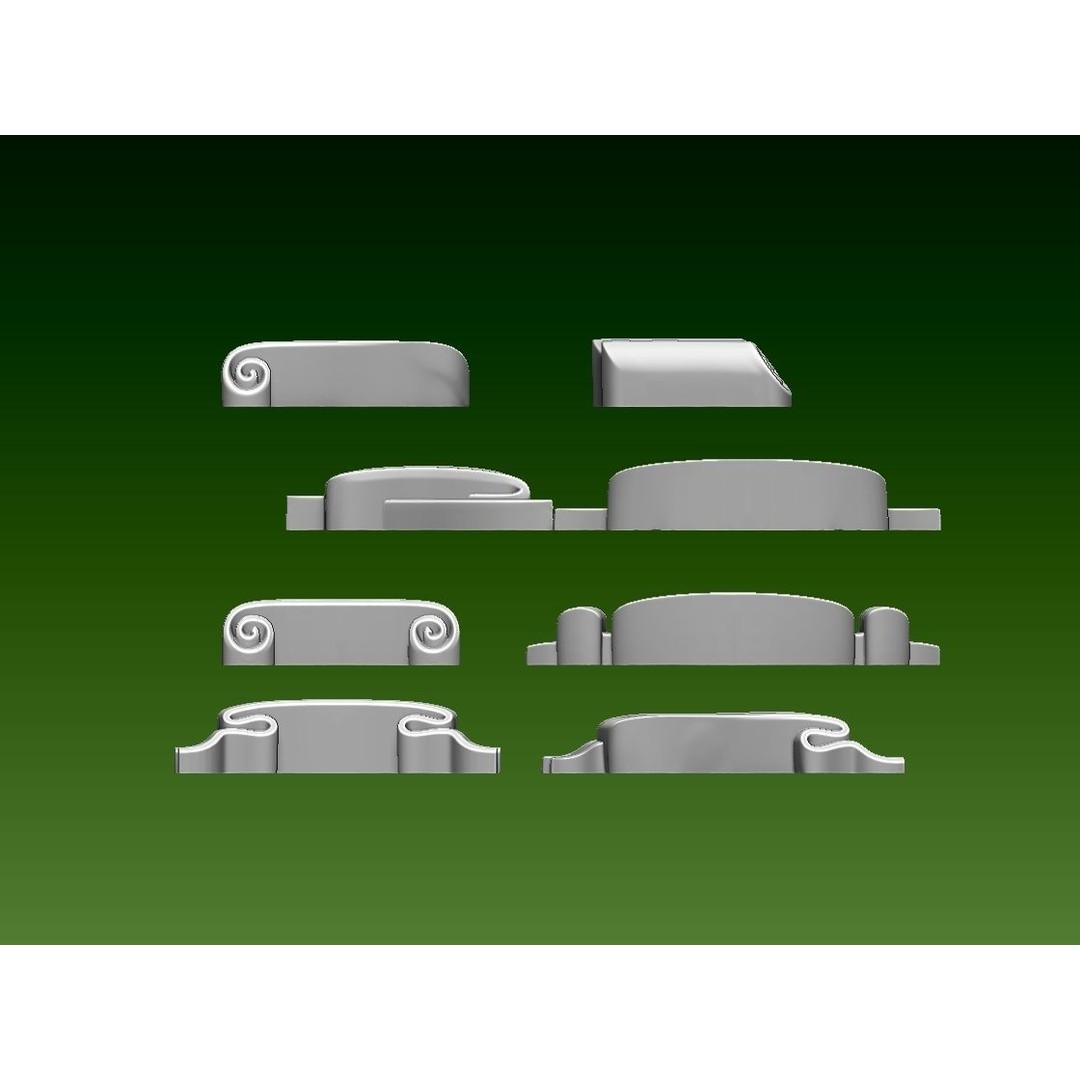 Ribbons 3D Model – Realistic Decorative Bow for Gifts, STL/OBJ - View 11