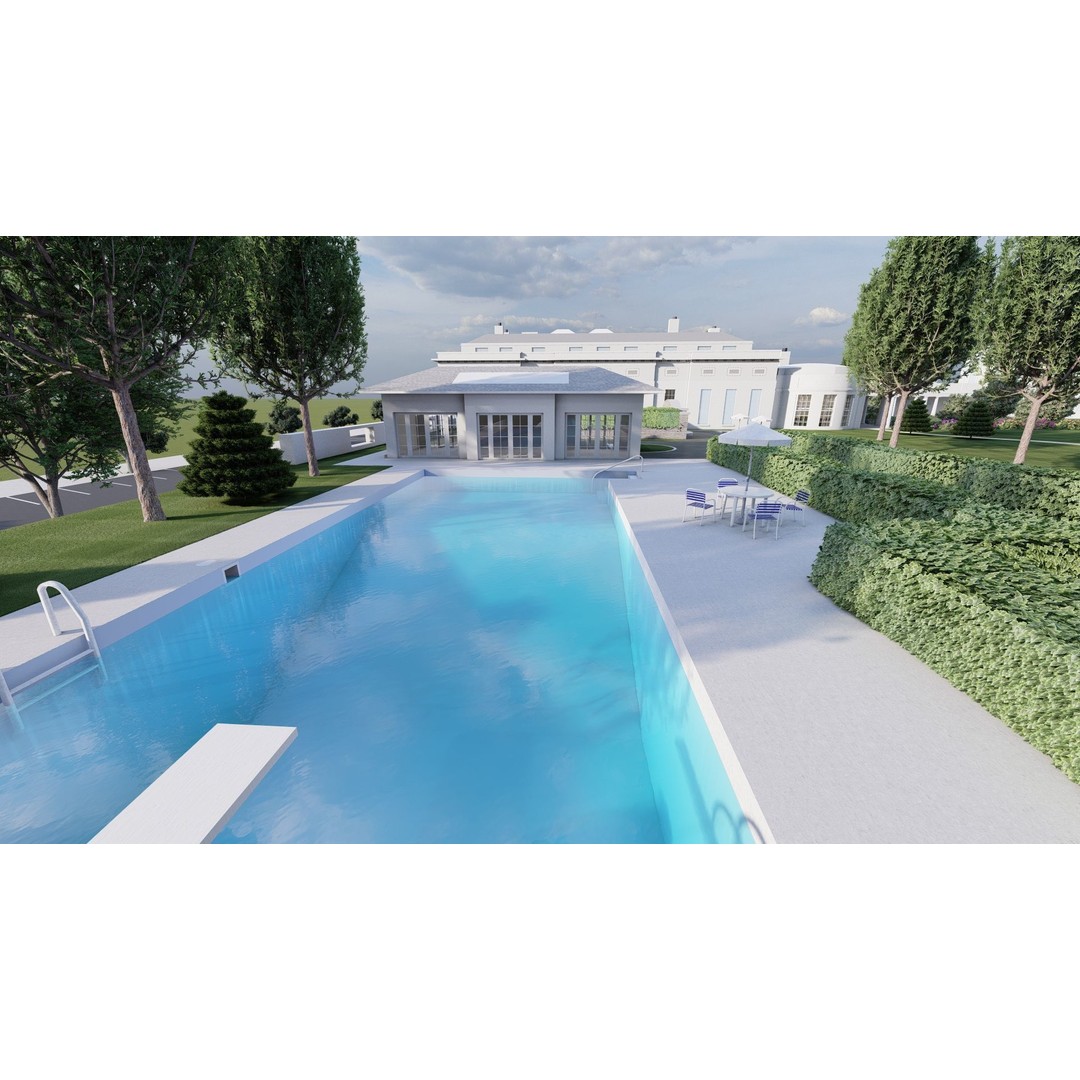 The White House 3D Model – Detailed Architectural Asset, Lumion Ready - View 19