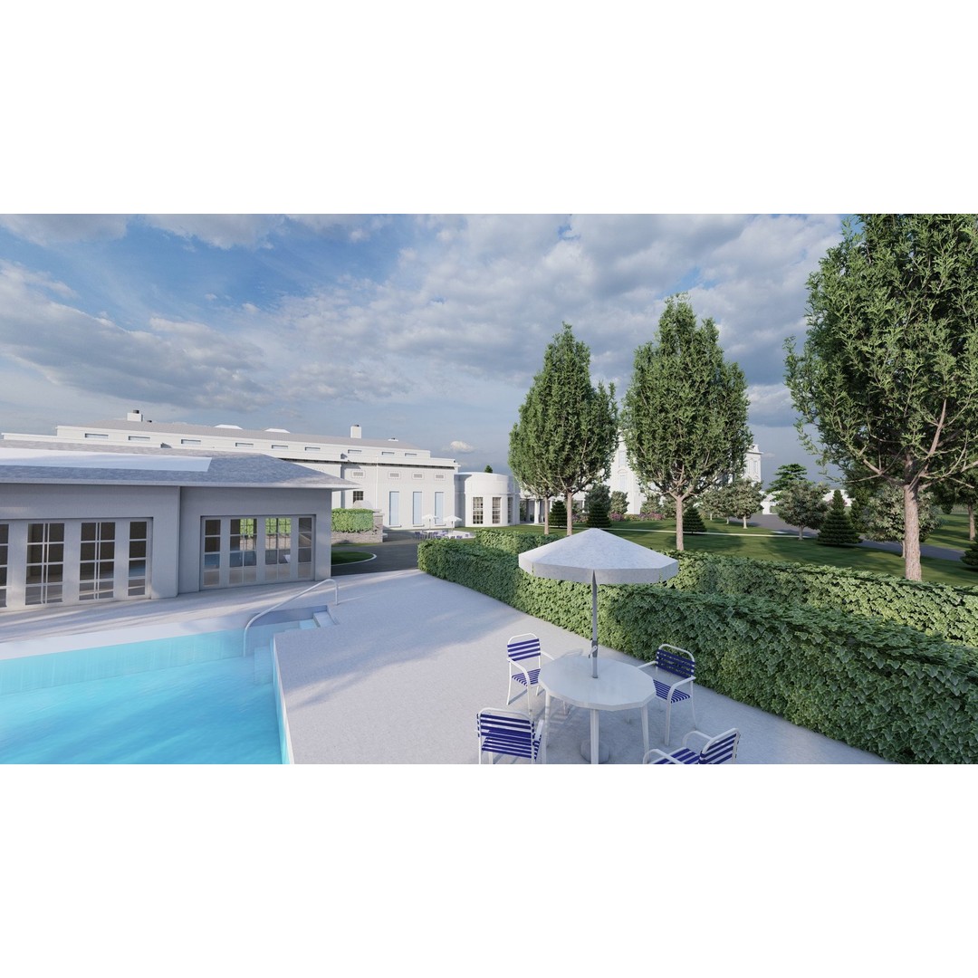 The White House 3D Model – Detailed Architectural Asset, Lumion Ready - View 20