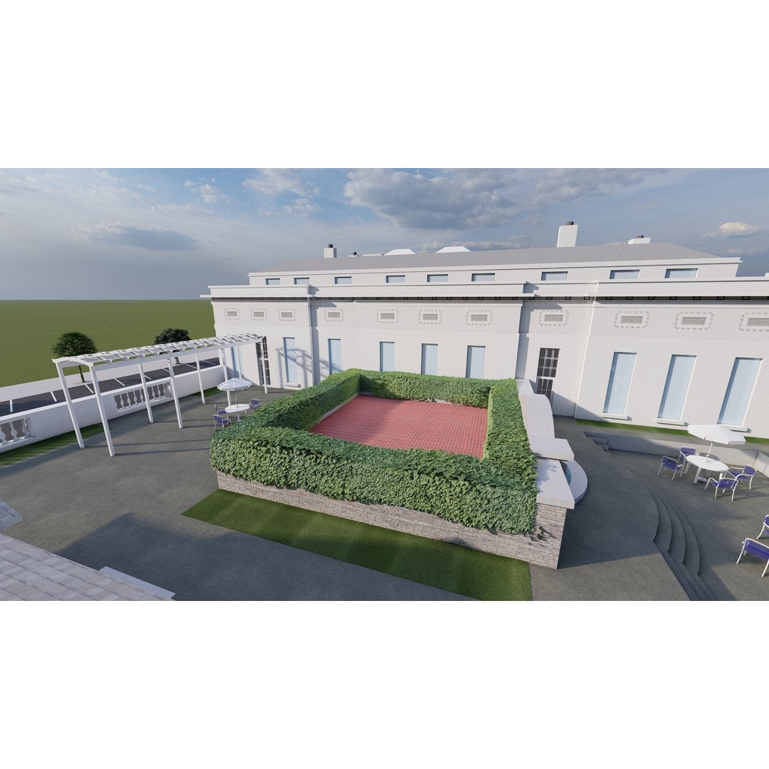 The White House 3D Model – Detailed Architectural Asset, Lumion Ready - View 21