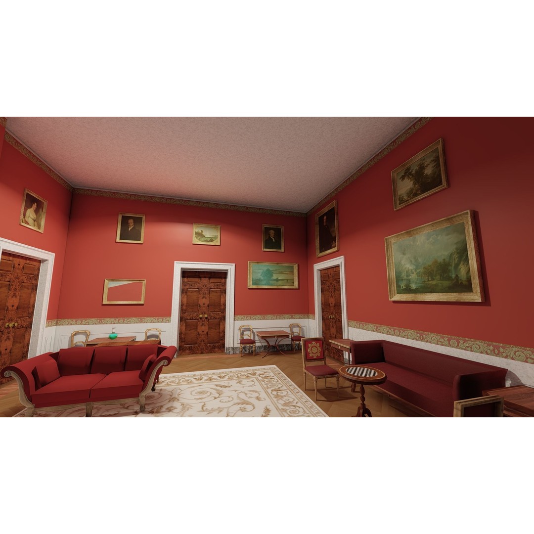 The White House 3D Model – Detailed Architectural Asset, Lumion Ready - View 35