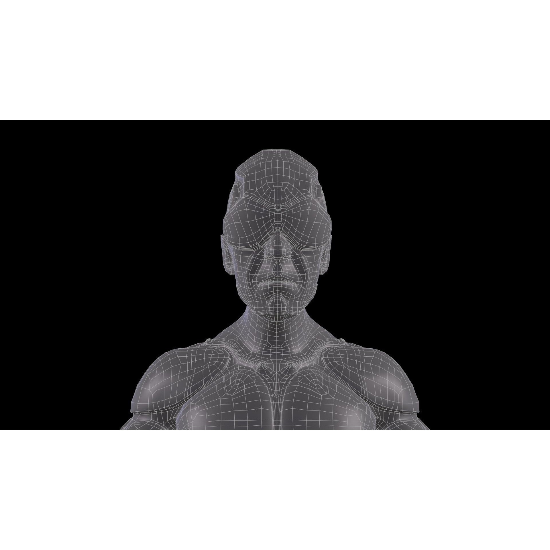 Sci-Fi Robot-M5 - Low-Poly Game-Ready 3D Model - View 45