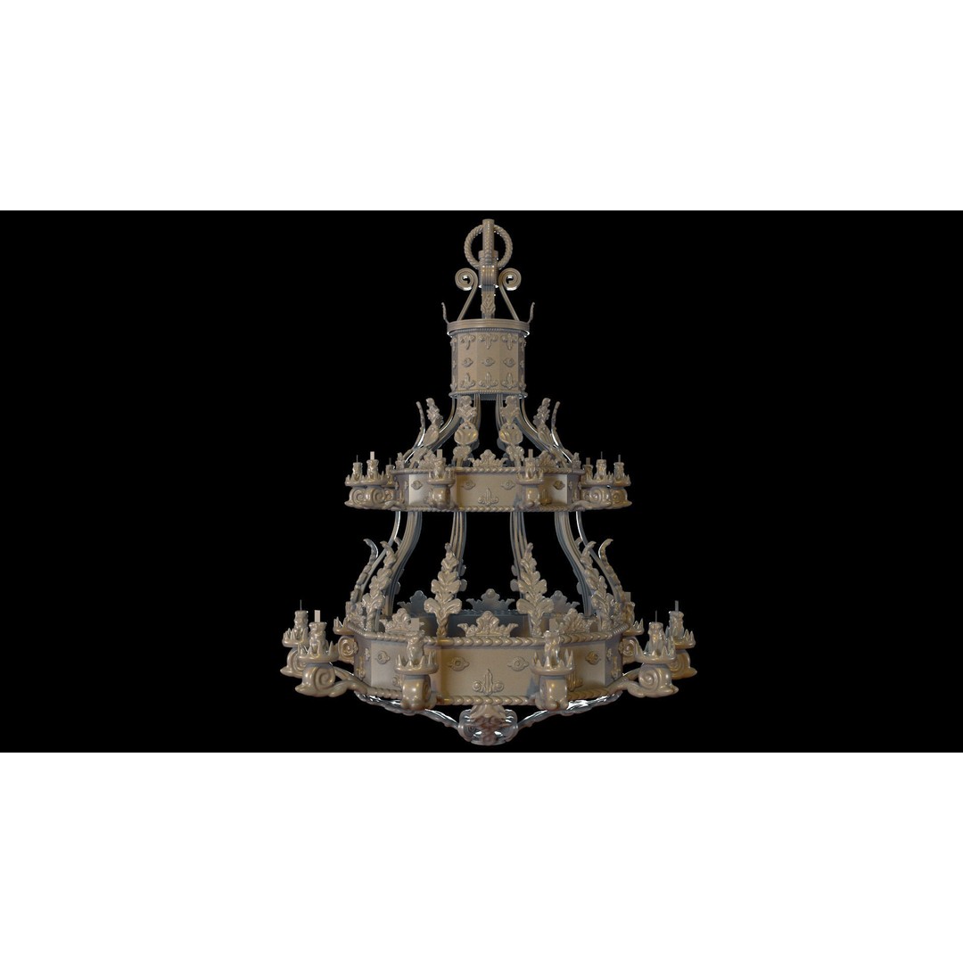 Stone Castle 3D Model – Medieval Architecture with 4K Textures, FBX, OBJ - View 16