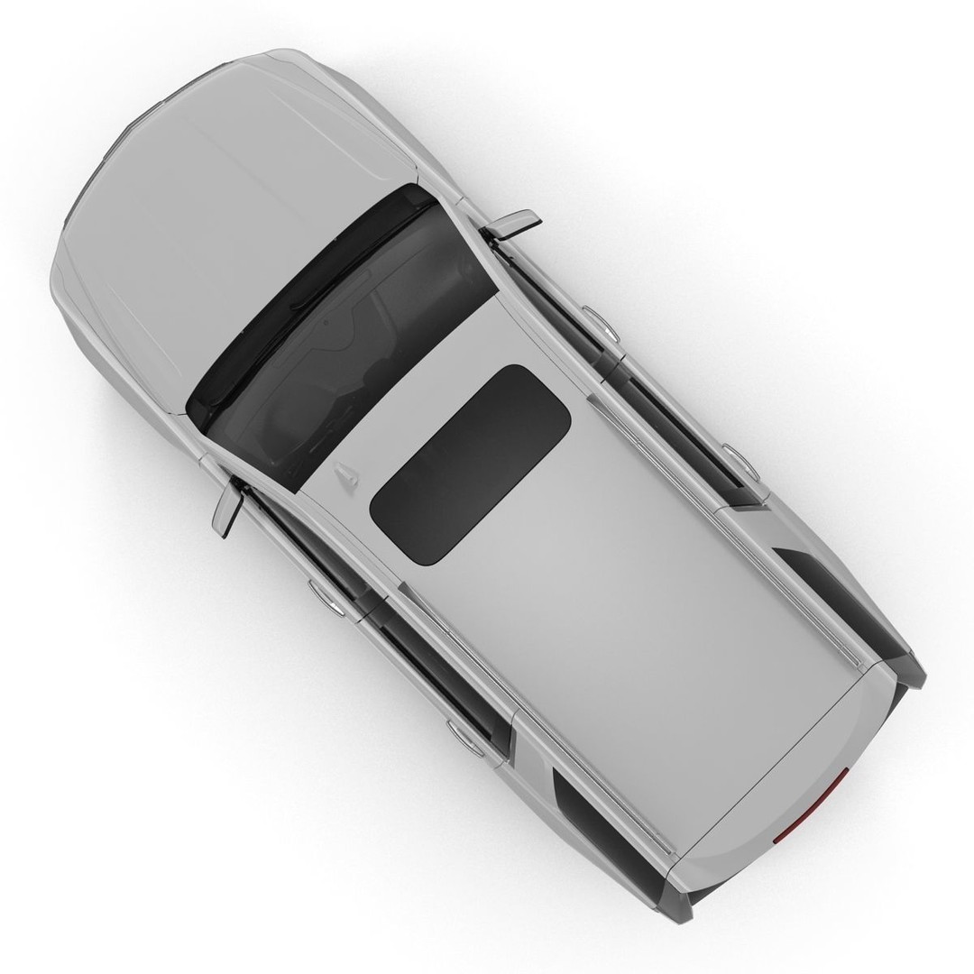 Generic SUV 3D Model – Rigged High-Quality Car Asset, FBX, OBJ - View 10