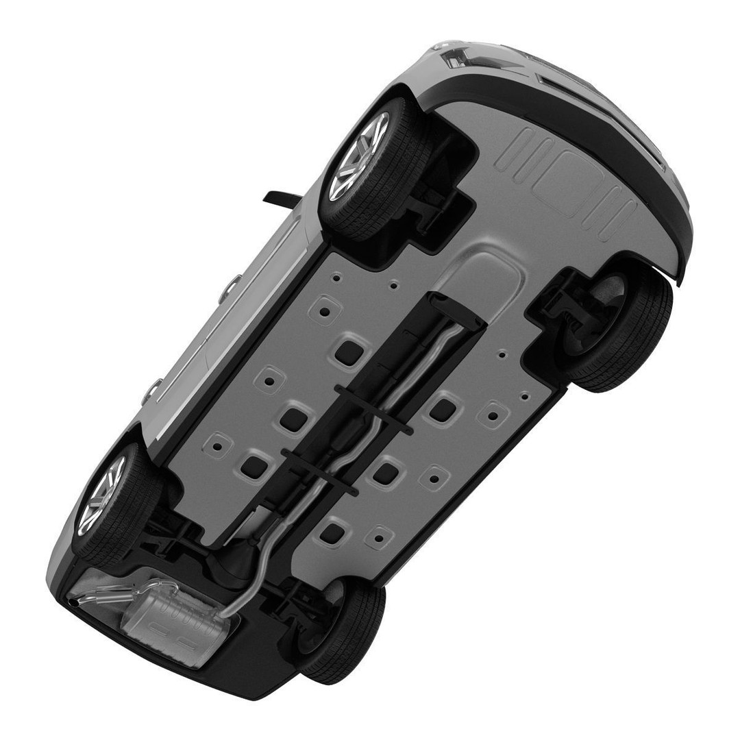 Generic SUV 3D Model – Rigged High-Quality Car Asset, FBX, OBJ - View 11