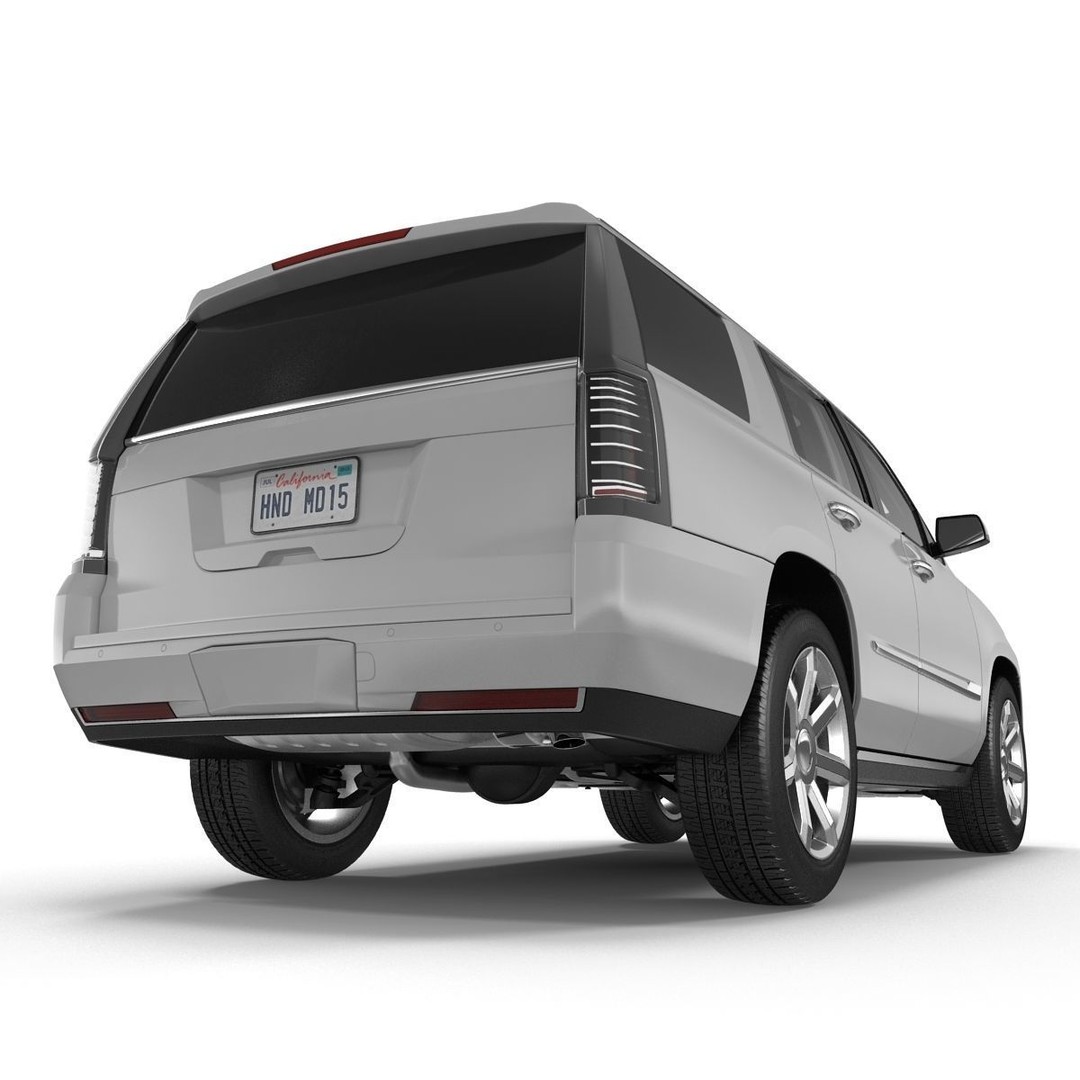 Generic SUV 3D Model – Rigged High-Quality Car Asset, FBX, OBJ - View 13