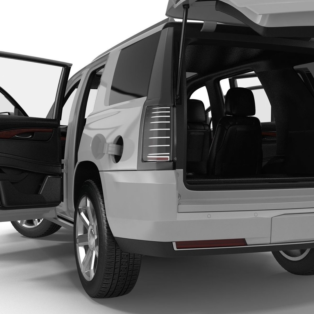 Generic SUV 3D Model – Rigged High-Quality Car Asset, FBX, OBJ - View 19