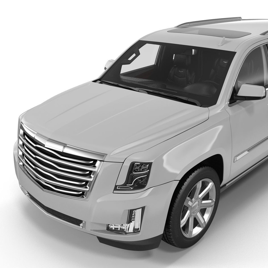 Generic SUV 3D Model – Rigged High-Quality Car Asset, FBX, OBJ - View 20