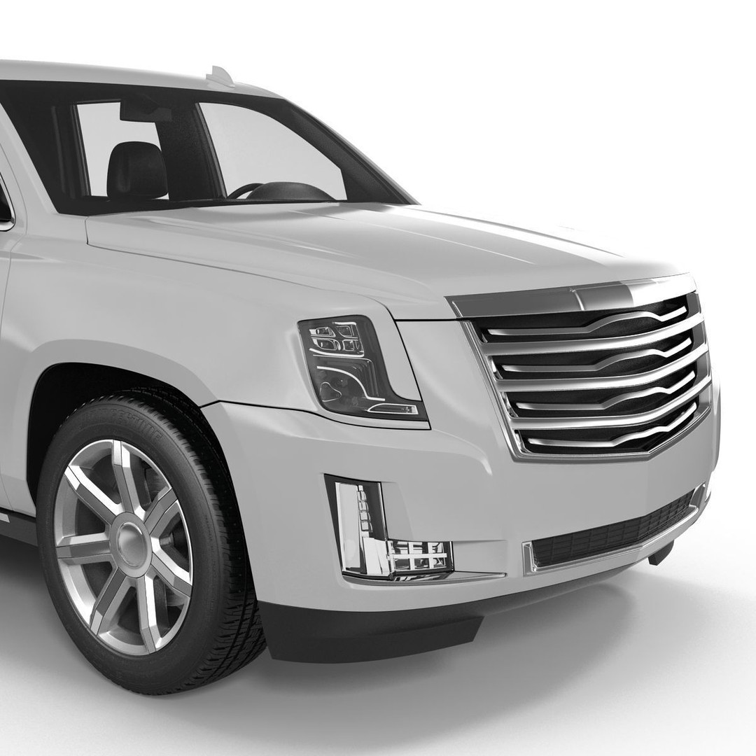 Generic SUV 3D Model – Rigged High-Quality Car Asset, FBX, OBJ - View 24