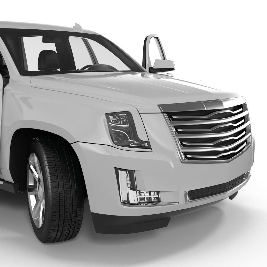 Generic SUV 3D Model – Rigged High-Quality Car Asset, FBX, OBJ - View 25