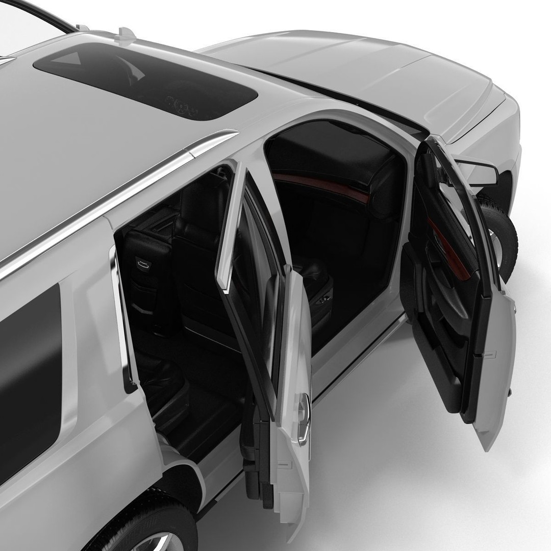 Generic SUV 3D Model – Rigged High-Quality Car Asset, FBX, OBJ - View 28