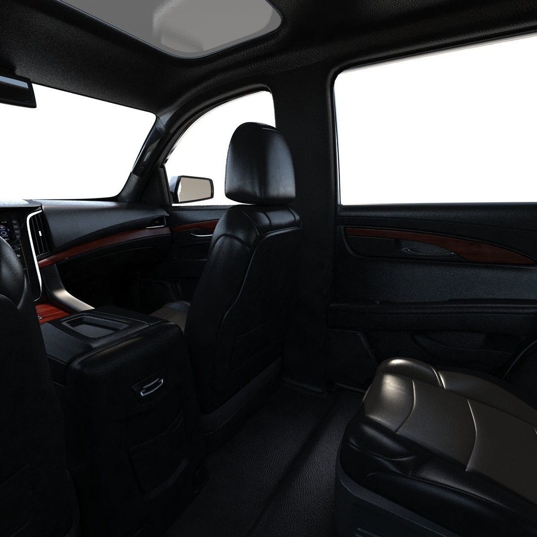 Generic SUV 3D Model – Rigged High-Quality Car Asset, FBX, OBJ - View 34