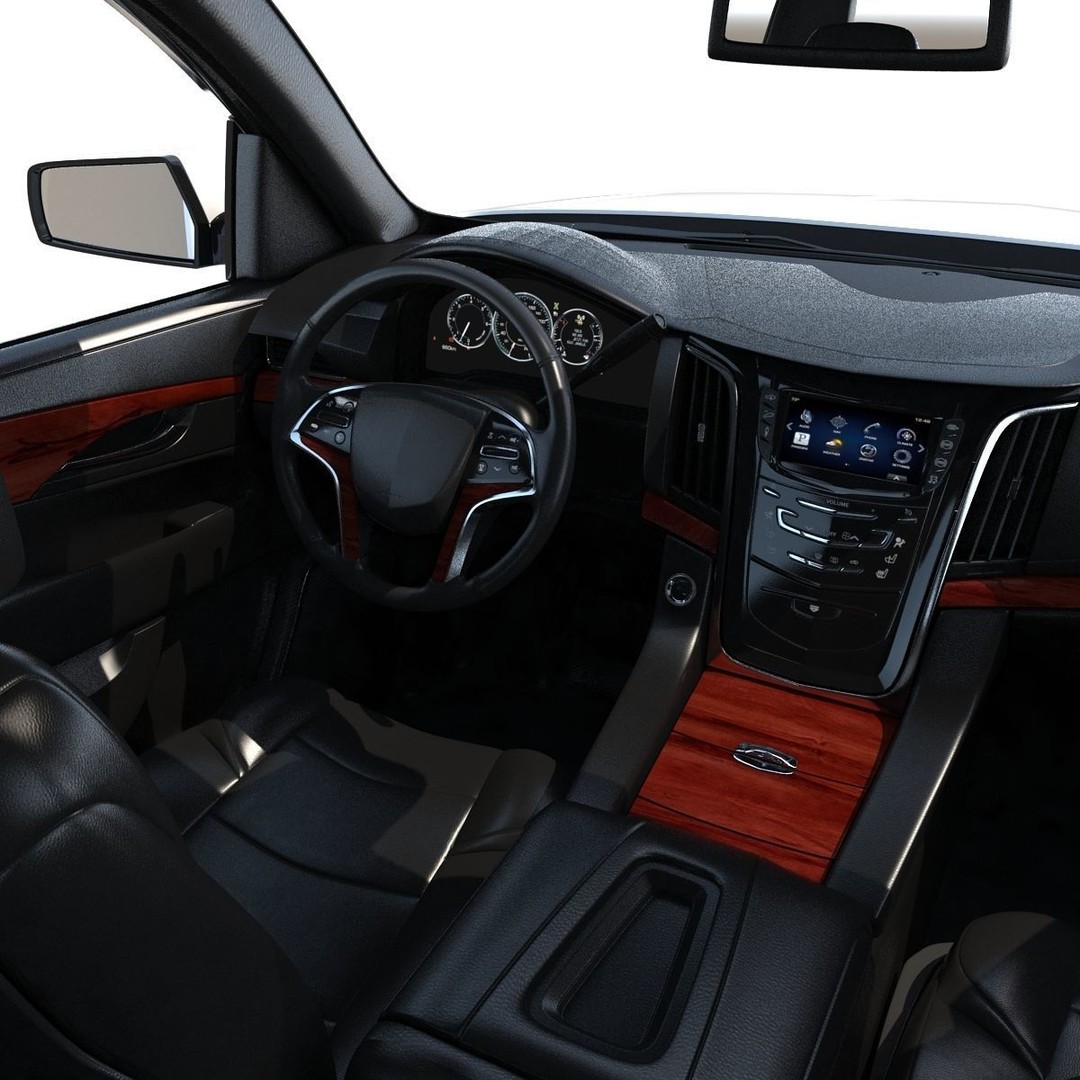 Generic SUV 3D Model – Rigged High-Quality Car Asset, FBX, OBJ - View 35