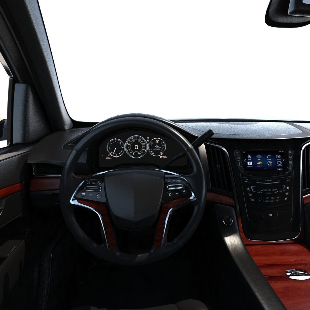 Generic SUV 3D Model – Rigged High-Quality Car Asset, FBX, OBJ - View 36