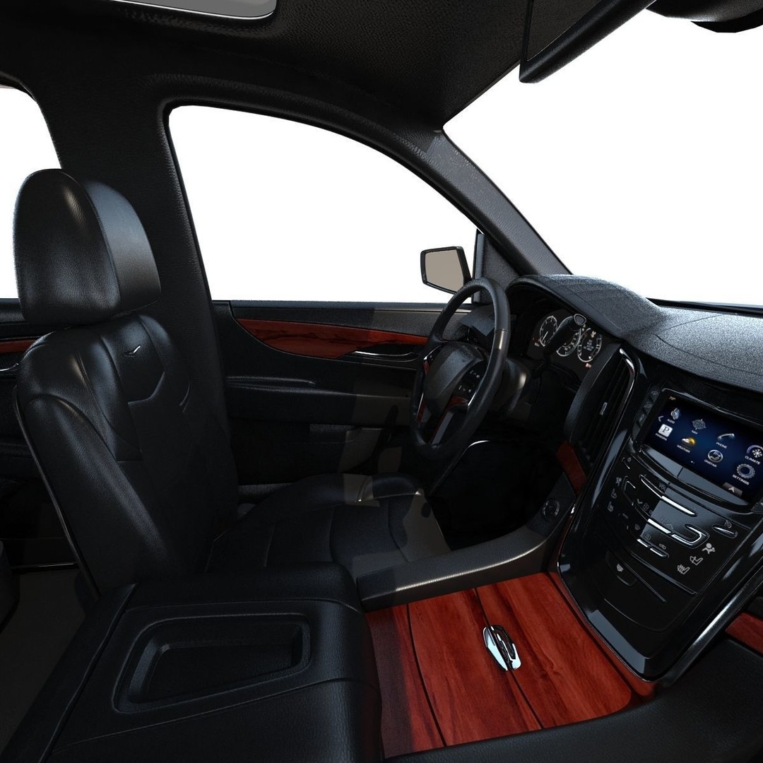 Generic SUV 3D Model – Rigged High-Quality Car Asset, FBX, OBJ - View 37