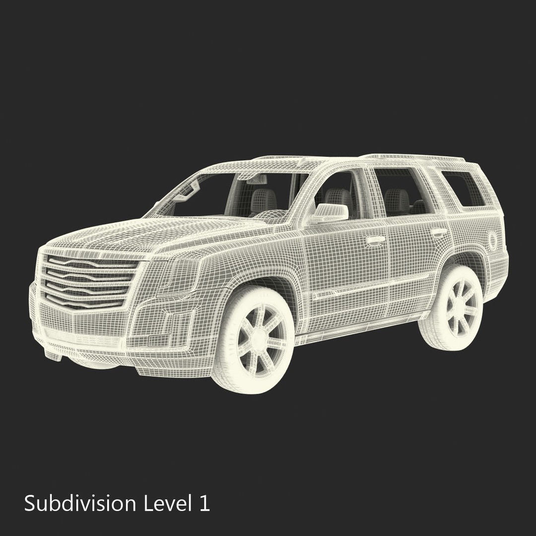 Generic SUV 3D Model – Rigged High-Quality Car Asset, FBX, OBJ - View 39