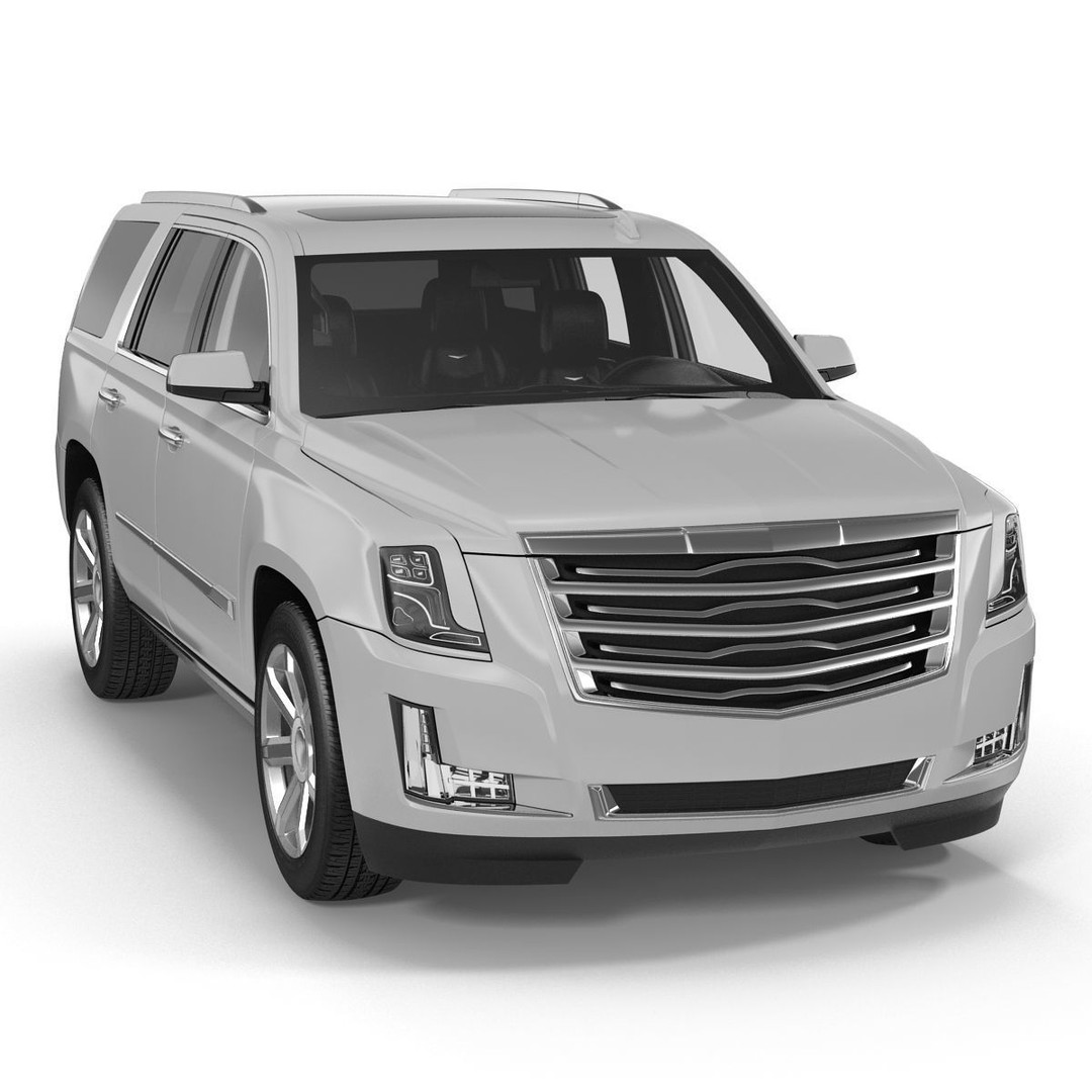 Generic SUV 3D Model – Rigged High-Quality Car Asset, FBX, OBJ - View 5