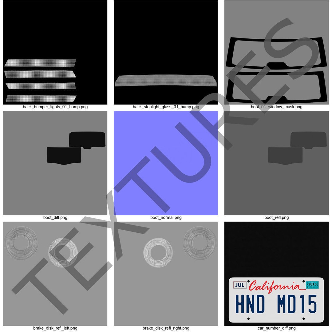 Generic SUV 3D Model – Rigged High-Quality Car Asset, FBX, OBJ - View 51