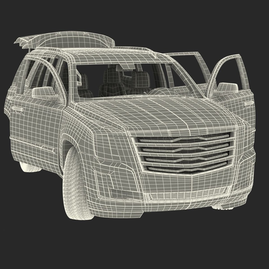 Generic SUV 3D Model – Rigged High-Quality Car Asset, FBX, OBJ - View 55
