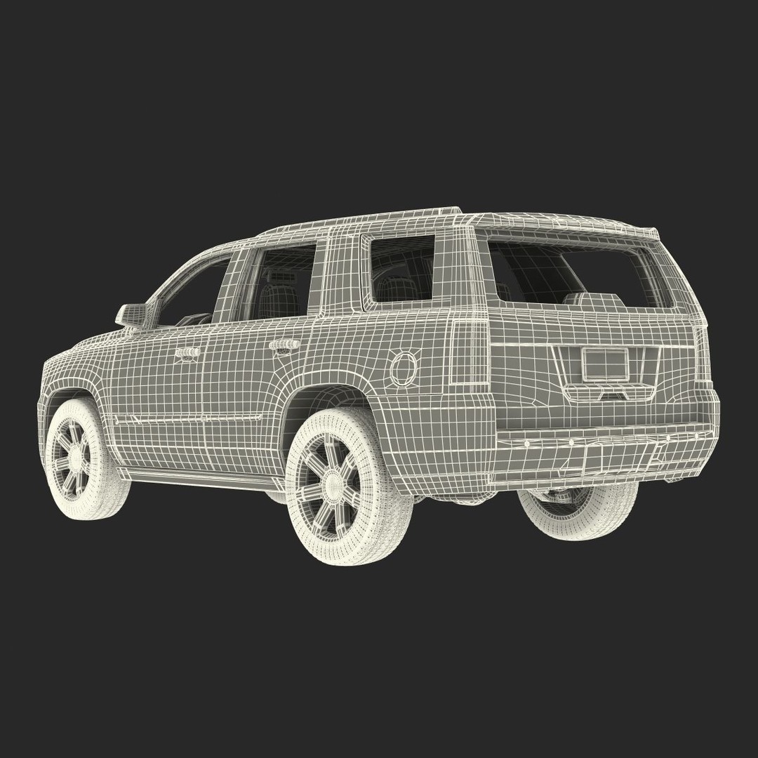 Generic SUV 3D Model – Rigged High-Quality Car Asset, FBX, OBJ - View 58