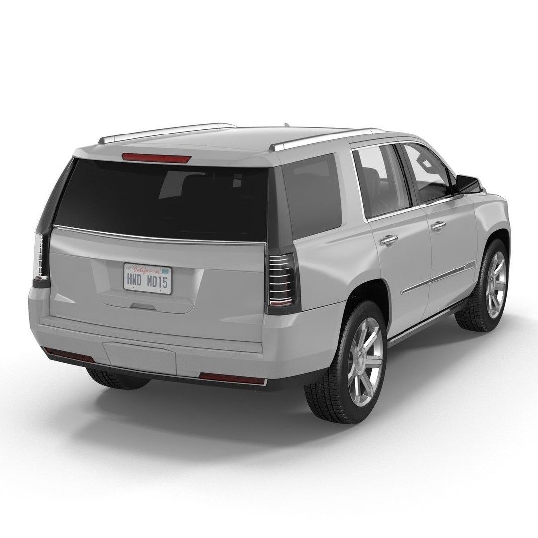 Generic SUV 3D Model – Rigged High-Quality Car Asset, FBX, OBJ - View 6
