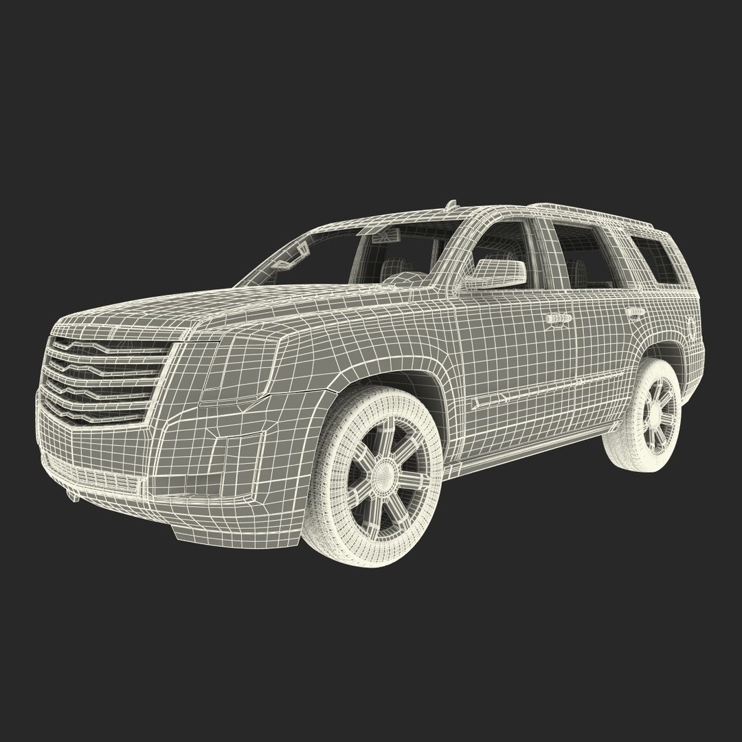Generic SUV 3D Model – Rigged High-Quality Car Asset, FBX, OBJ - View 60