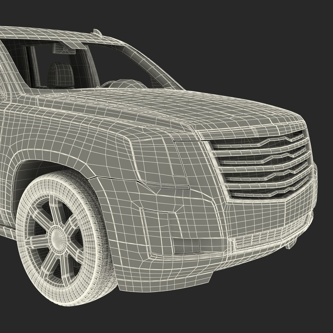 Generic SUV 3D Model – Rigged High-Quality Car Asset, FBX, OBJ - View 64
