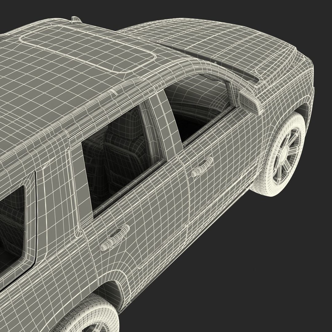 Generic SUV 3D Model – Rigged High-Quality Car Asset, FBX, OBJ - View 65