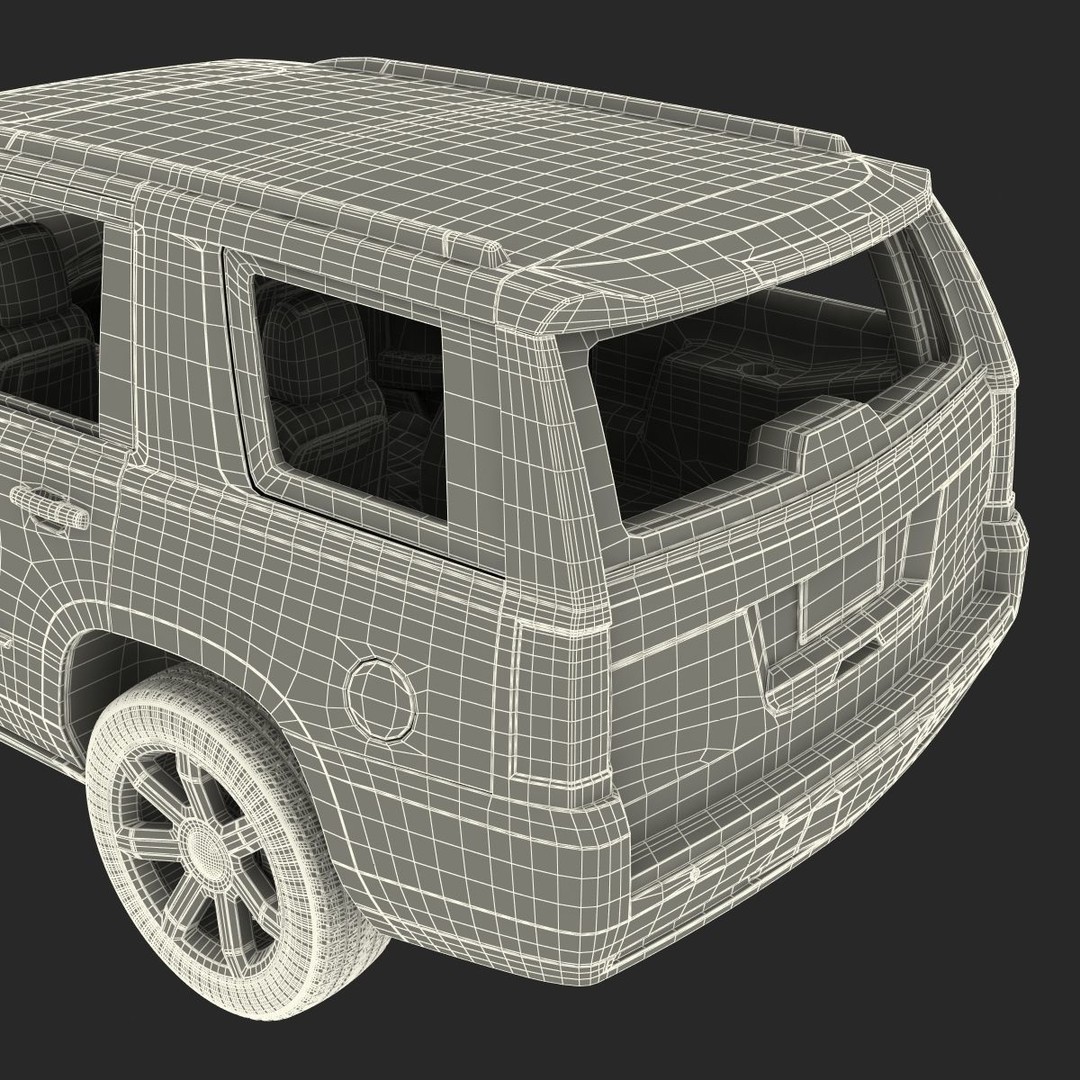 Generic SUV 3D Model – Rigged High-Quality Car Asset, FBX, OBJ - View 67