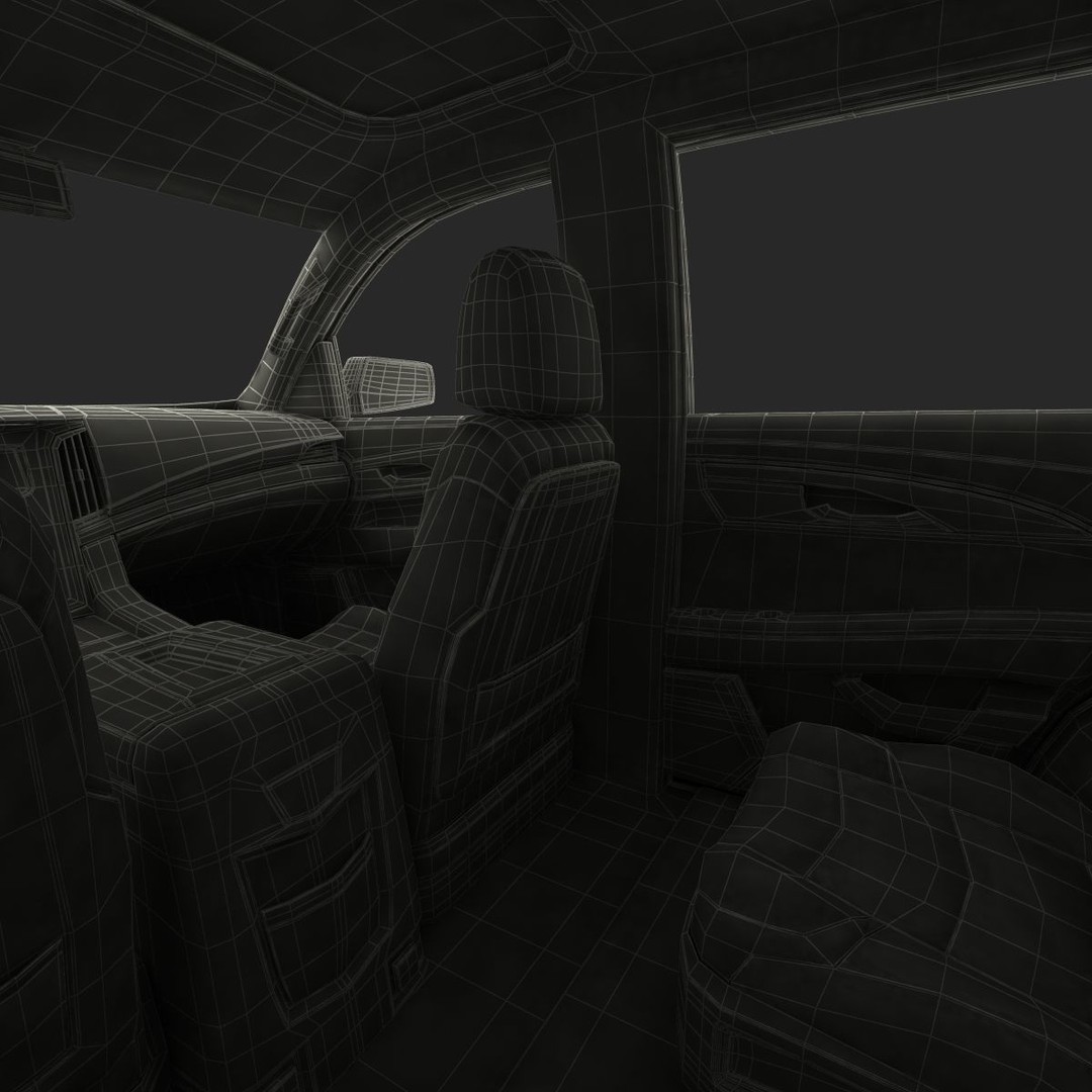 Generic SUV 3D Model – Rigged High-Quality Car Asset, FBX, OBJ - View 71