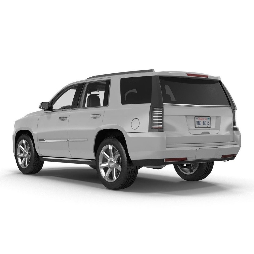 Generic SUV 3D Model – Rigged High-Quality Car Asset, FBX, OBJ - View 8