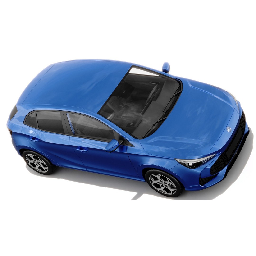 MG 3 2025 3D Model – Detailed Car Interior and Exterior, FBX, OBJ - View 10
