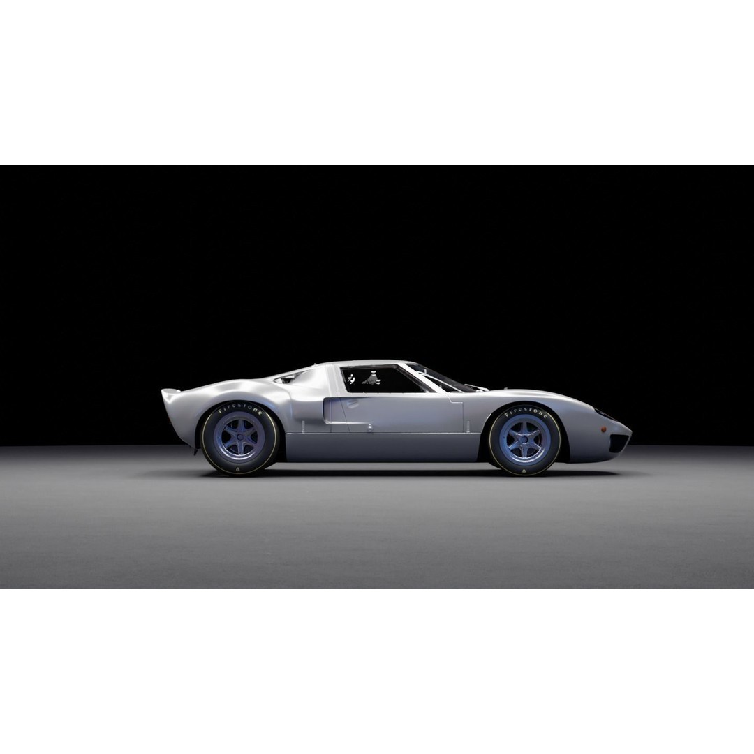 Race Car 3D Model – High Fidelity Vehicle Asset, FBX, Game Ready - View 19