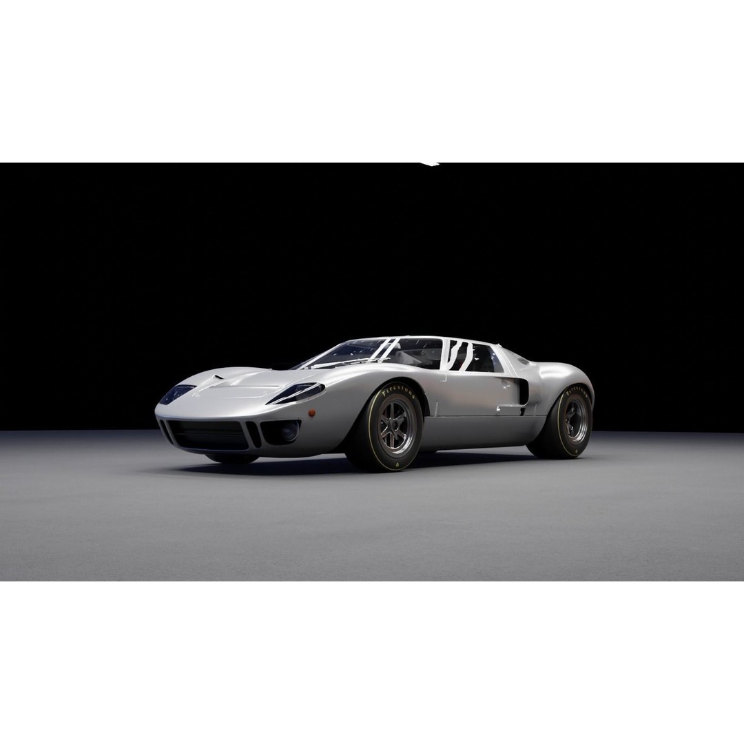 Race Car 3D Model – High Fidelity Vehicle Asset, FBX, Game Ready - View 23